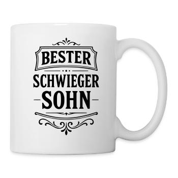 Bester Schwiegersohn Geschenk Weihnachten - Tasse - Weiß - Rechts