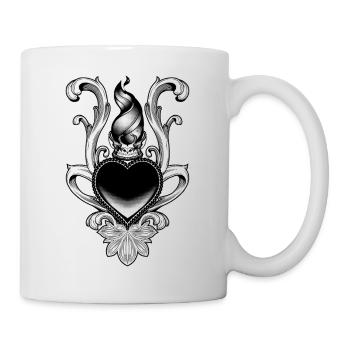 Das Herz der Königin V.2 - Tasse - Weiß - Rechts