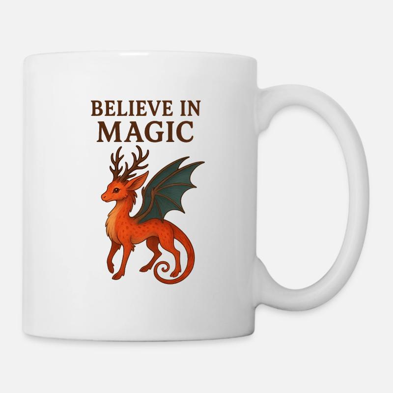 Croire au Dragon Magique - Mug blanc - blanc