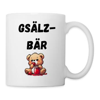 Gsälzbär Swabian - Mug - white - Right
