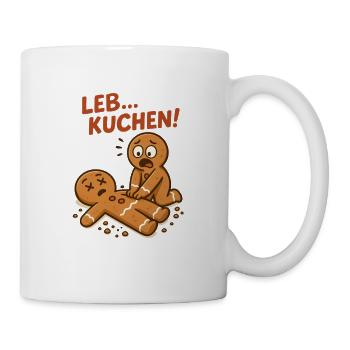 Lebkuchen Gingerbread - Tasse - Weiß - Rechts
