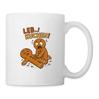 Lebkuchen Weihnachten - Tasse - Weiß - Rechts