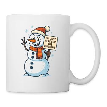 Lebkuchenmann Lebkuchen Lebkuchenmänner Geschenk - Tasse - Weiß - Rechts
