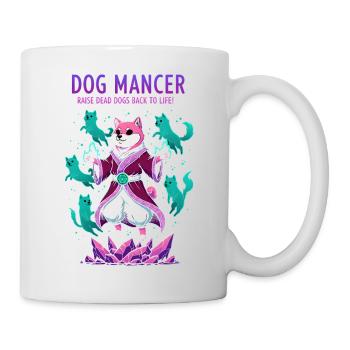 Dog Mancer Canine Wizard Raising Spirit Dogs - Mug blanc - blanc - Droite