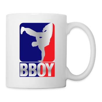 Breakdance B-Boy Streetdance Design Hip Hop Dance - Tasse - Weiß - Rechts