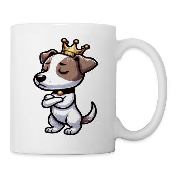 Jack Russel terrier Jack russel liebhaber Jackie - Tasse - Weiß - Rechts