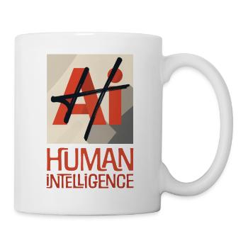 MENSCHLICHE INTELLIGENZ #3 – Lass uns reden. - Tasse - Weiß - Rechts