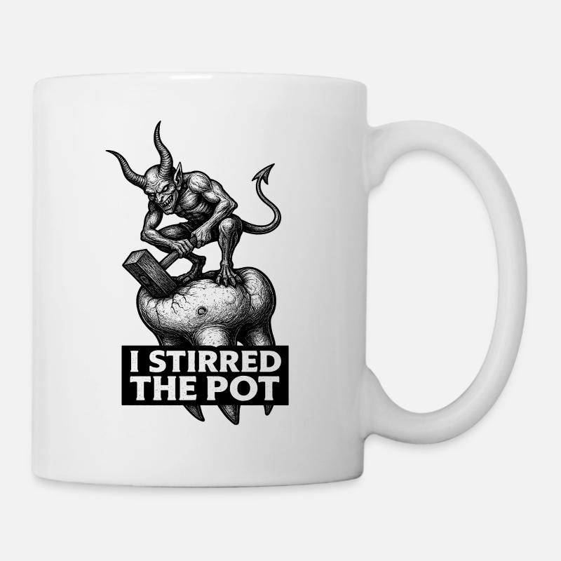 Dentiste infernal - Mug blanc - blanc