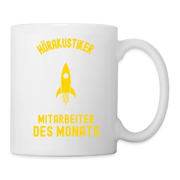 Hearing Aid Acoustician Employee of the Month Hearing Acoustics - Mug - white - Right