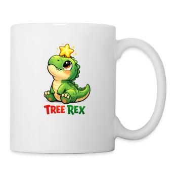 Tree Rex Dino T Rex - Tasse - Weiß - Rechts