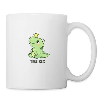 Tree Rex Dinosaurier T-Rex - Tasse - Weiß - Rechts