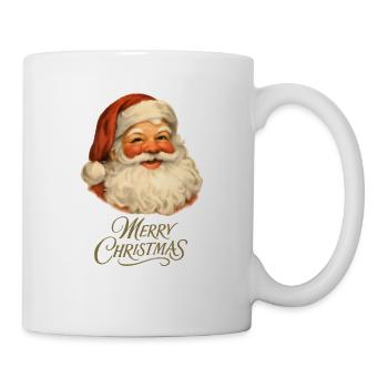 Santa Clause Merry Christmas Ho ho ho - Tasse - Weiß - Rechts