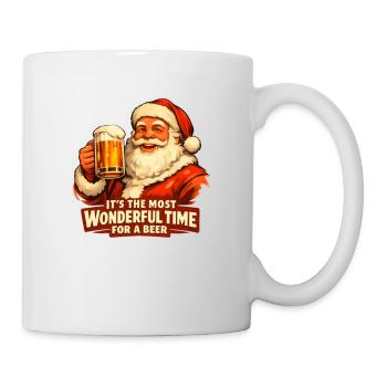 It's the most wonderful time for a beer - Tasse - Weiß - Rechts