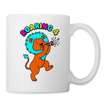 Roaring 4 Leo Birthday - Mug - white - Right