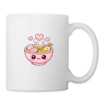 Kawaii Ramen Bowl - Tasse - Weiß - Rechts