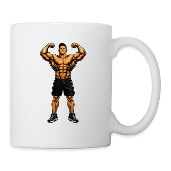 BUILT DIFFERENT - Tasse - Weiß - Rechts