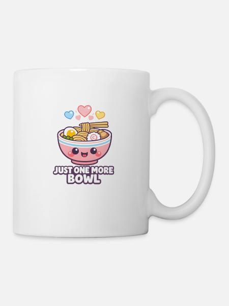 Ramen Kawaii Noodles - Mug - white
