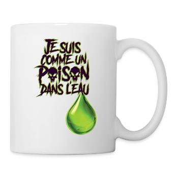 GIFT IM WASSER #3 – lass uns reden. - Tasse - Weiß - Rechts