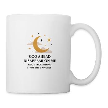 Mondbeschienene Verschwindende Kosmische Flucht - Tasse - Weiß - Rechts