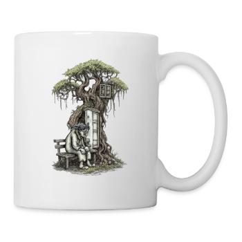 Root House of Solitude - Mug - white - Right