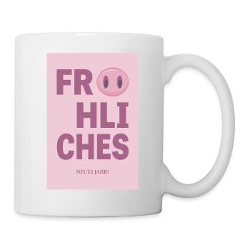 Happy New Year – New Year Greeting Design - Mug - white - Right