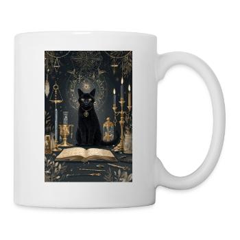 Midnight Cat Alchemist - Mug - white - Right