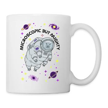 Tardigrade du 8e anniversaire microscopique mais puissant - Mug blanc - blanc - Droite