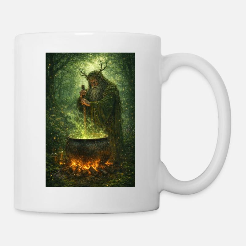 Druide - Mug blanc - blanc