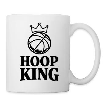 Basketball – Hoop King - Tasse - Weiß - Rechts