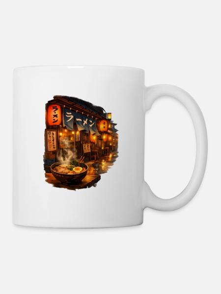 Ramen is Life - Tasse - Weiß
