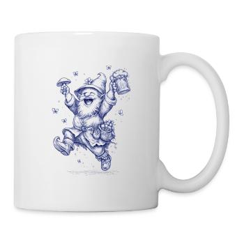 Gnome with beer mug Jubelfest - Mug - white - Right