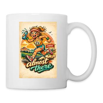 Racing Spirit: Almost There - Mug blanc - blanc - Droite