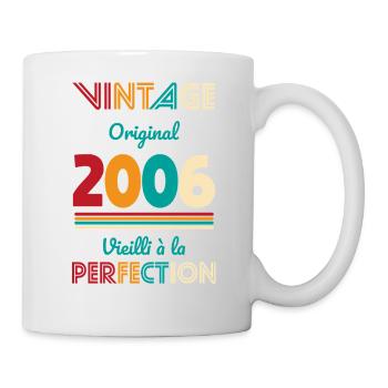 2006 – Vintage – Perfekt gereift - Tasse - Weiß - Rechts