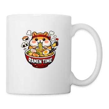 Ramen hamster kawaii - Mug - white - Right