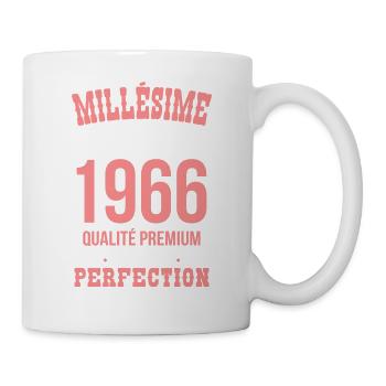 1966 – Millésime d’exception – Qualité premium - Mug blanc - blanc - Droite