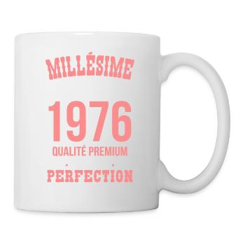 1976 – Millésime d’exception – Qualité premium - Mug blanc - blanc - Droite