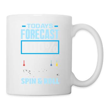 Surfeur Surfeur Bodyboarder - Mug blanc - blanc - Droite