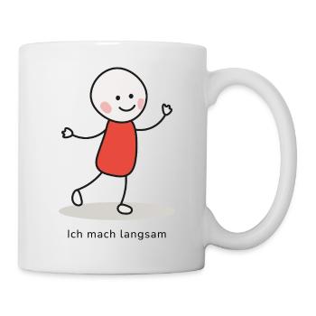 I'm Slow Down – Minimalist Character - Mug - white - Right
