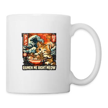Ramen Cat Kanagawa - Mug - white - Right