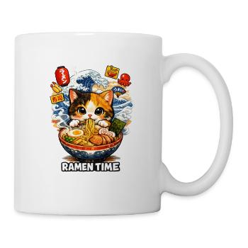 Ramen Cat Kanagawa - Mug - white - Right