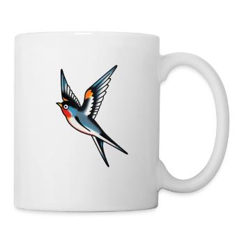 Classic Tattoo Swallow - Mug - white - Right