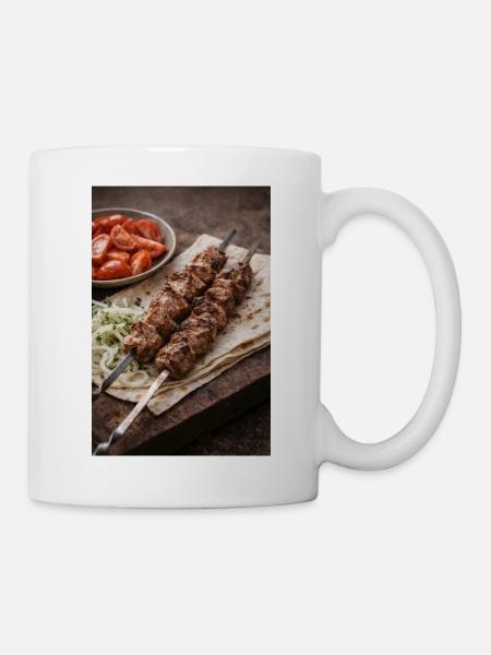 Schaschlik - Tasse - Weiß
