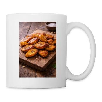 Fried Plantains (Dodo) - Tasse - Weiß - Rechts