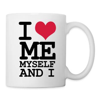 I Love Me Myself and I - Humor - Mug - white - Right