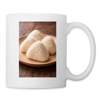 Onigiri Reisbällchen Japanstil - Tasse - Weiß - Rechts