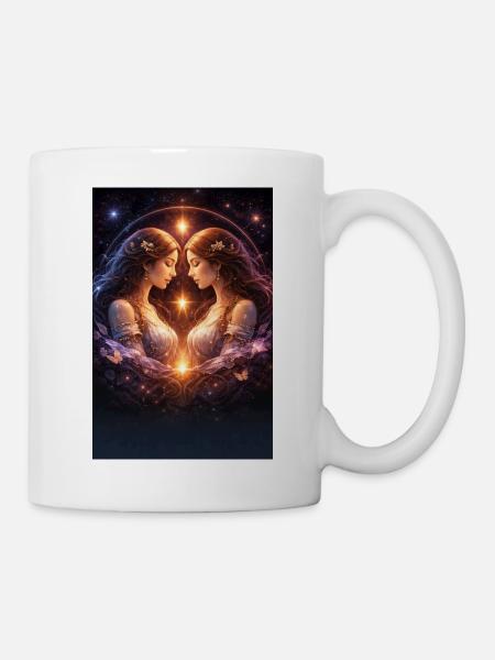 Zwilling - Tasse - Weiß