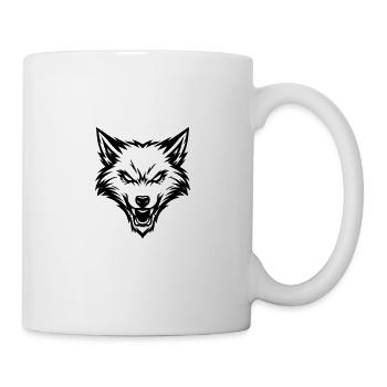 Wolfskopf 2 - Mug blanc - blanc - Droite