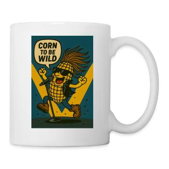 Corn To Be Wild - Mug - white - Right