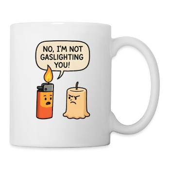 Non, je ne te manipule pas - Mug blanc - blanc - Droite