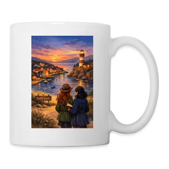 Breeze at Poppy Cove Lighthouse - Mug - white - Right
